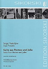 Serge Prokofieff Notenblätter Suite aus Romeo und Julia