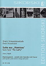 Dimitri Schostakowitsch Notenblätter Suite aus der Filmmusik Hornisse