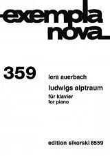 Lera Auerbach Notenblätter Ludwigs Alptraum