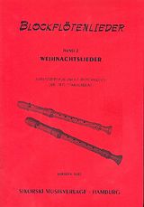  Notenblätter Weihnachtslieder für 2 Sopranblockflöten