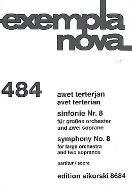 Awet Terterjan Notenblätter Sinfonie Nr.8 für 2 Soprane und Orchester