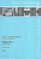 Dimitri Schostakowitsch Notenblätter Walzer Nr.2