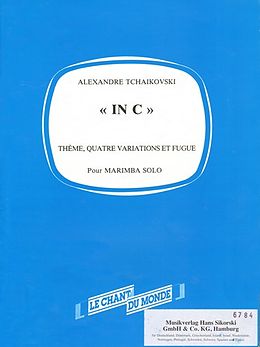 Alexander Tschaikowsky Notenblätter In C - Thema, 4 Variationen und Fuge