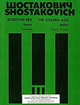 Dimitri Schostakowitsch Notenblätter The Golden Age op.22 piano score