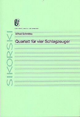 Alfred Schnittke Notenblätter Quartett
