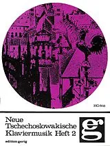 Karl Friedrich Abel Notenblätter Neue tschechische Klaviermusik Band 2