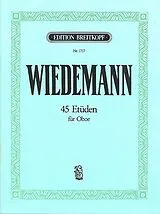 Ludwig Wiedemann Notenblätter 45 Etüden