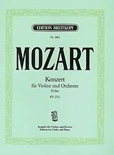 Wolfgang Amadeus Mozart Notenblätter Konzert D-Dur Nr.7 KV271a