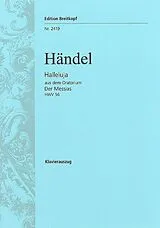 Georg Friedrich Händel Notenblätter Halleluja aus dem Oratorium Der Messias