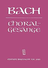 Johann Sebastian Bach Notenblätter 389 Choralgesänge