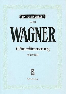 Richard Wagner Notenblätter Götterdämmerung