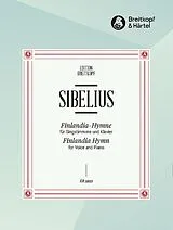 Jean Sibelius Notenblätter Finlandia-Hymne op.26,7