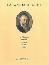 Johannes Brahms Notenblätter 51 Übungen