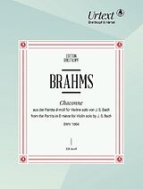 Johann Sebastian Bach Notenblätter Chaconne aus der Partita Nr.2 d-Moll BWV1004 (Original für Violine)