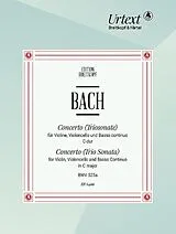 Johann Sebastian Bach Notenblätter Concerto C-Dur