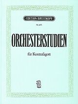  Notenblätter Orchesterstudien