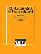 Franz Schubert Notenblätter 10 Walzer