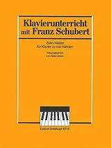 Franz Schubert Notenblätter 10 Walzer