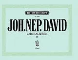 Johann Nepomuk David Notenblätter Choralwerk Band 6 (Nr.33)