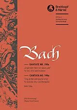 Johann Sebastian Bach Notenblätter Singet dem Herrn ein neues Lied