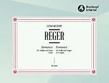 Max Reger Notenblätter Romanze G-Dur