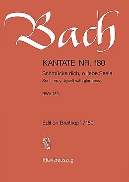 Johann Sebastian Bach Notenblätter Schmücke dich o liebe Seele