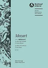 Wolfgang Amadeus Mozart Notenblätter Missa C-Dur KV167