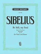 Jean Sibelius Notenblätter Be still my Soul from Finlandia op.26