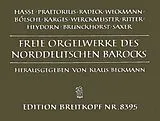  Notenblätter Freie Orgelwerke des Norddeutschen Barock