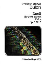 Friedrich Ludwig Dulon Notenblätter Duett C-Dur op.5,3