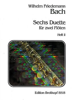 Wilhelm Friedemann Bach Notenblätter 6 Duette Band 2 (Nr.4-6)