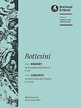 Giovanni Bottesini Notenblätter Konzert h-Moll