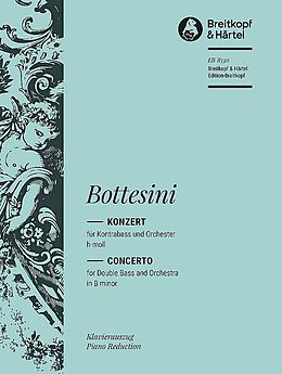 Giovanni Bottesini Notenblätter Konzert h-Moll