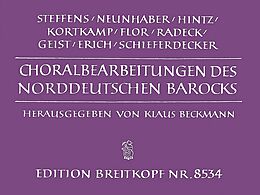 Notenblätter Choralbearbeitungen des Norddeutschen Barocks