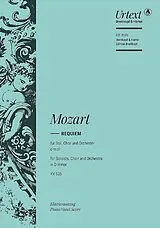 Wolfgang Amadeus Mozart Notenblätter Requiem d-Moll KV626