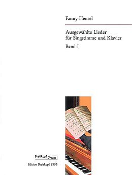 Fanny (Mendelssohn) Hensel Notenblätter Ausgewählte Lieder Band 1