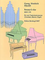 Georg Friedrich Händel Notenblätter Sonate G-Dur HWV579