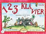 Geheftet 1 2 3 Klavier Heft 1 mit CD von Claudia Ehrenpreis, Ulrike Wohlwender