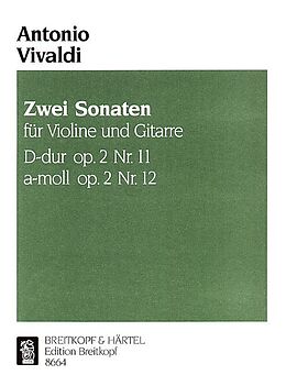Antonio Vivaldi Notenblätter 2 Sonaten aus op.2
