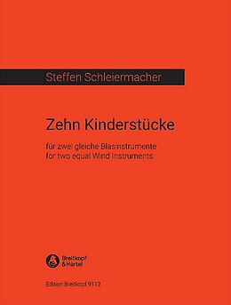 Steffen Schleiermacher Notenblätter 10 Kinderstücke