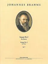 Johannes Brahms Notenblätter Sonate fis-moll Nr.2 op.2