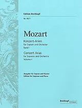 Wolfgang Amadeus Mozart Notenblätter Konzert-Arien
