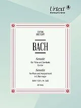 Johann Sebastian Bach Notenblätter Sonate Es-Dur BWV1031
