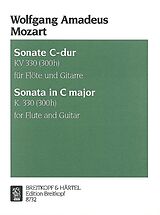 Wolfgang Amadeus Mozart Notenblätter Sonate C-Dur KV330