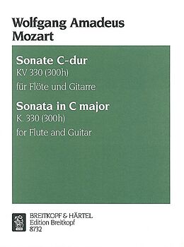 Wolfgang Amadeus Mozart Notenblätter Sonate C-Dur KV330