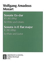 Wolfgang Amadeus Mozart Notenblätter Sonate Es-Dur KV282