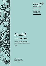 Antonin Leopold Dvorak Notenblätter Stabat mater op.58