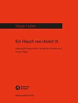 Klaus Huber Notenblätter Ein Hauch von Unzeit 9
