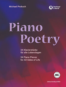 Geheftet Piano Poetry von Michael Proksch