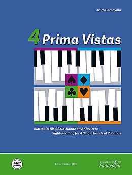Jairo Geronymo Notenblätter 4 Prima vistas (+Download)